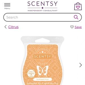 Scentsy 4  bar mystery pack flash sale- citrus, fragrance family